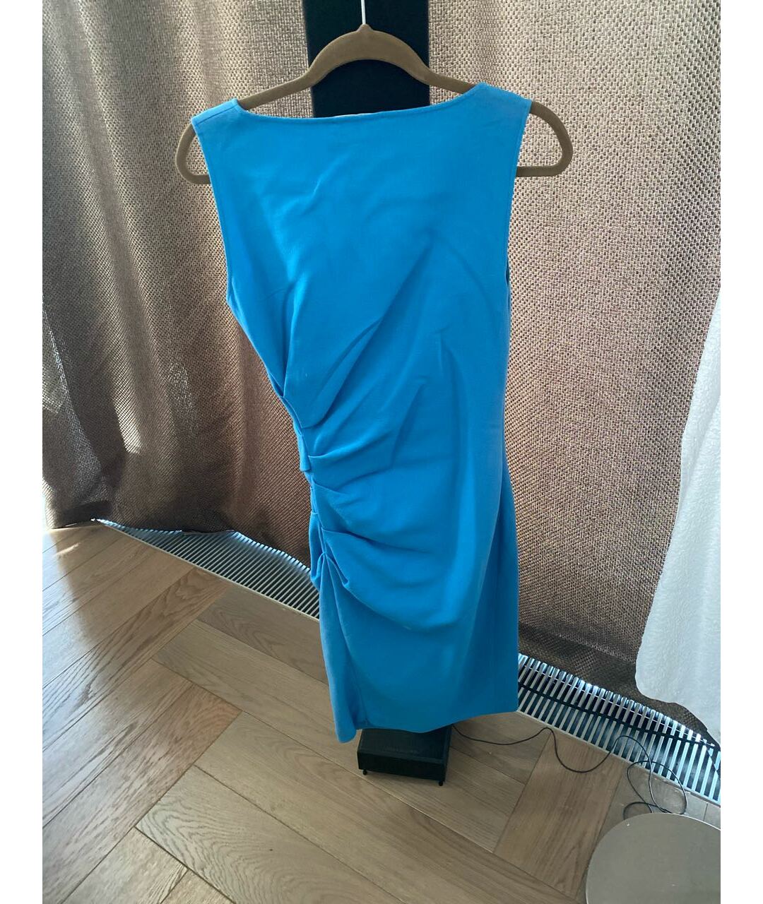 EMILIO PUCCI Голубое шерстяное вечернее платье, фото 2