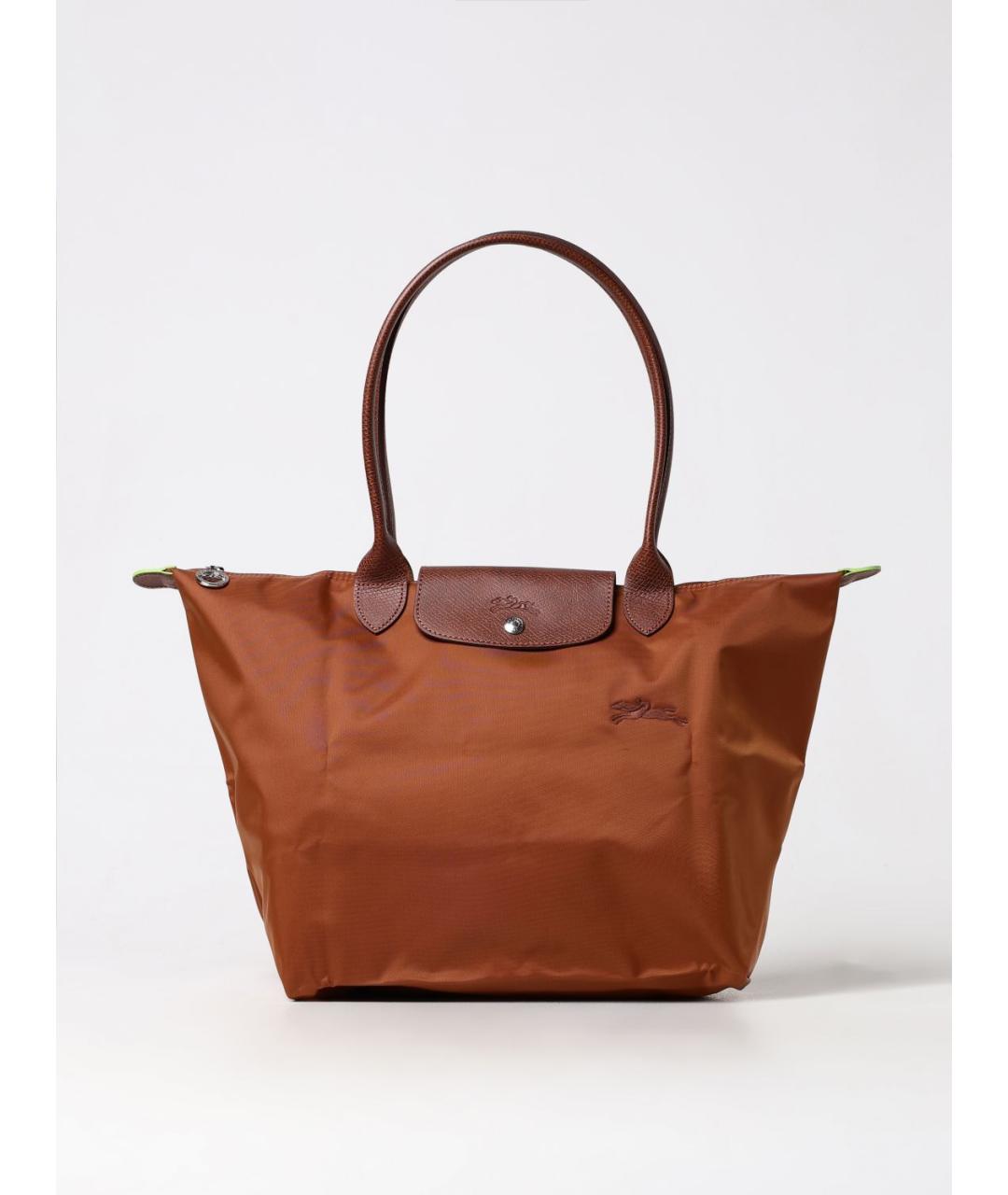 LONGCHAMP Коричневая сумка тоут, фото 5