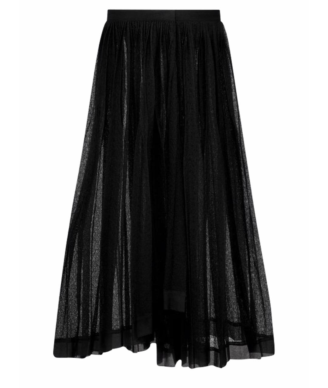 CHRISTIAN DIOR Черная юбка миди, фото 1