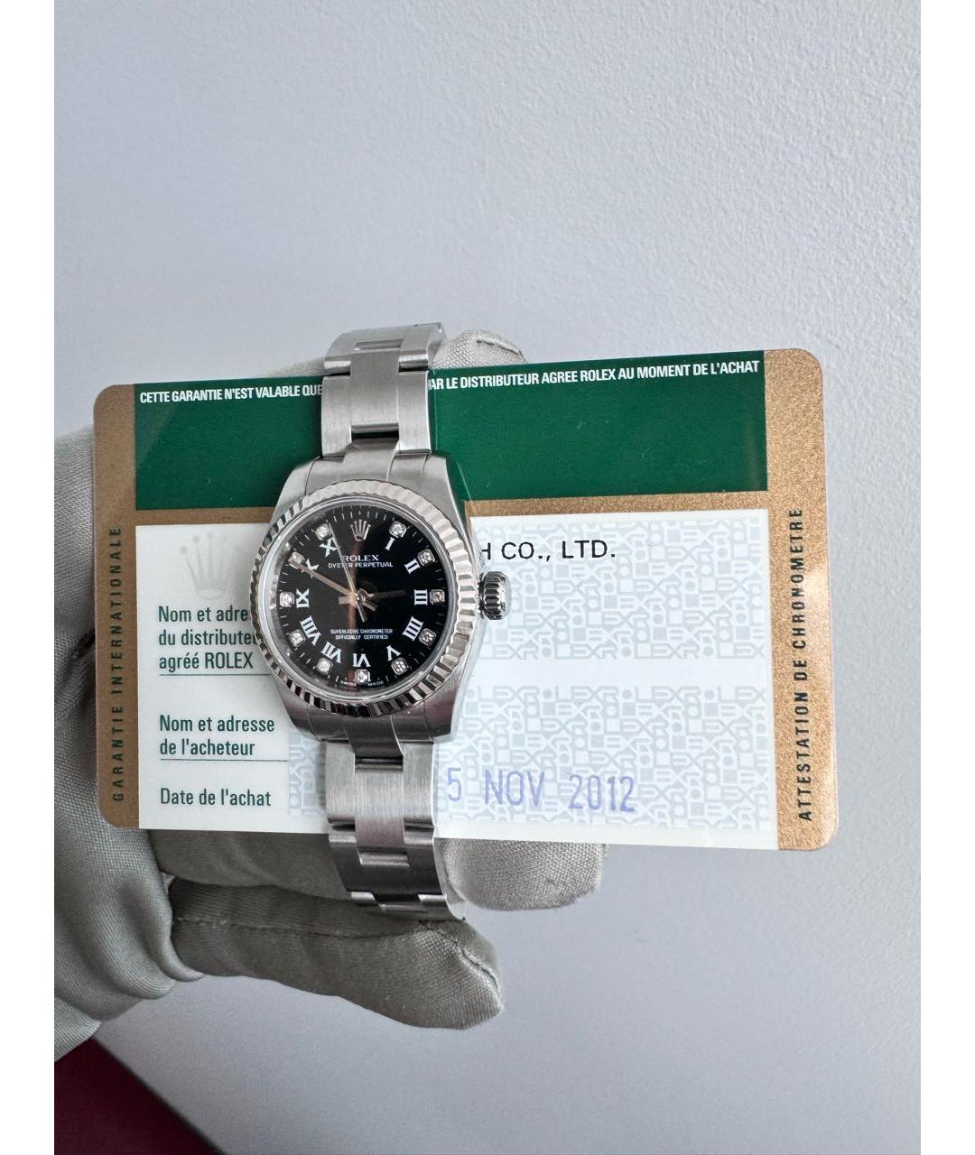 ROLEX Белые часы, фото 5