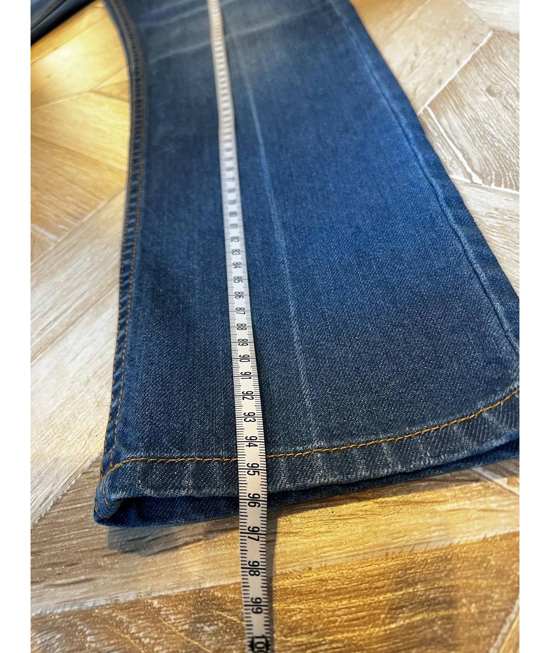 GUCCI Темно-синие прямые джинсы, фото 6