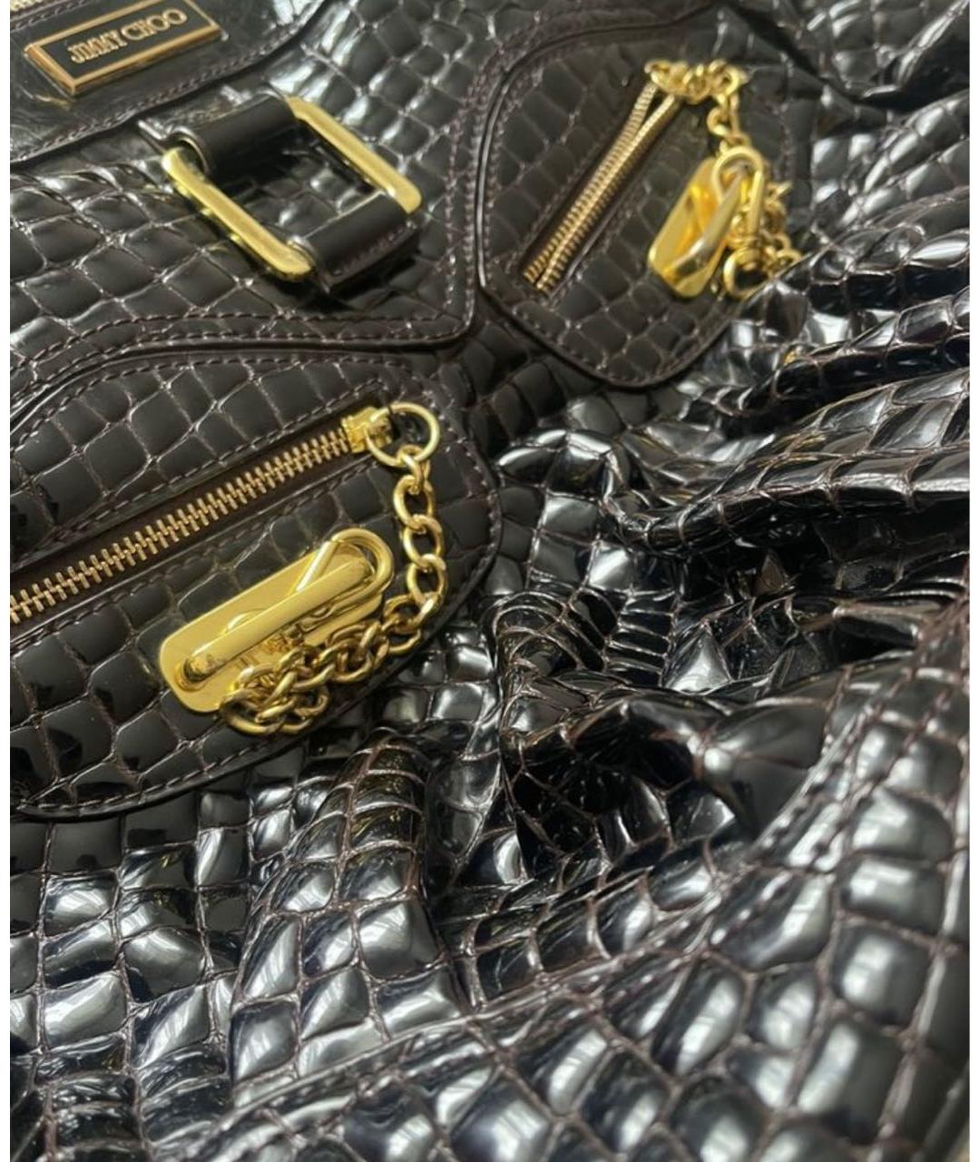 JIMMY CHOO Кожаная сумка тоут, фото 4