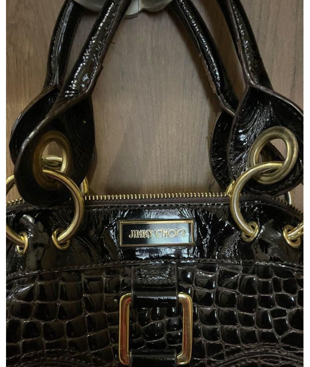 JIMMY CHOO Кожаная сумка тоут, фото 2