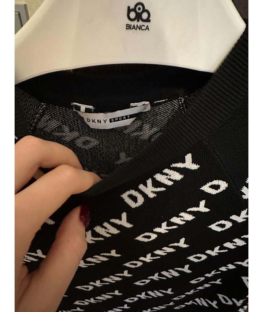 DKNY Черное вечернее платье, фото 2