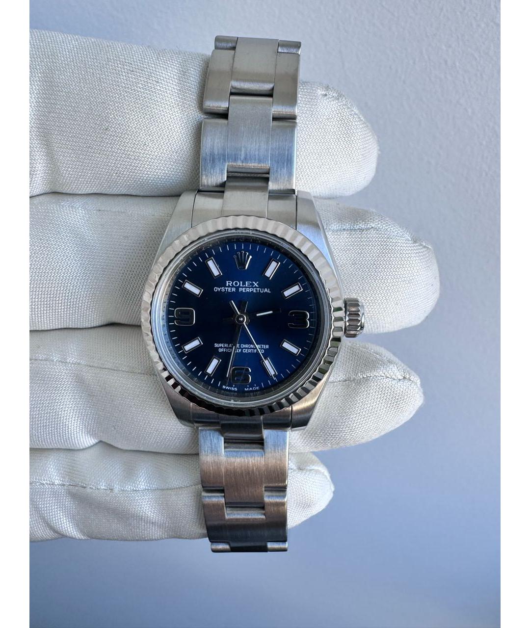 ROLEX Белые часы, фото 6