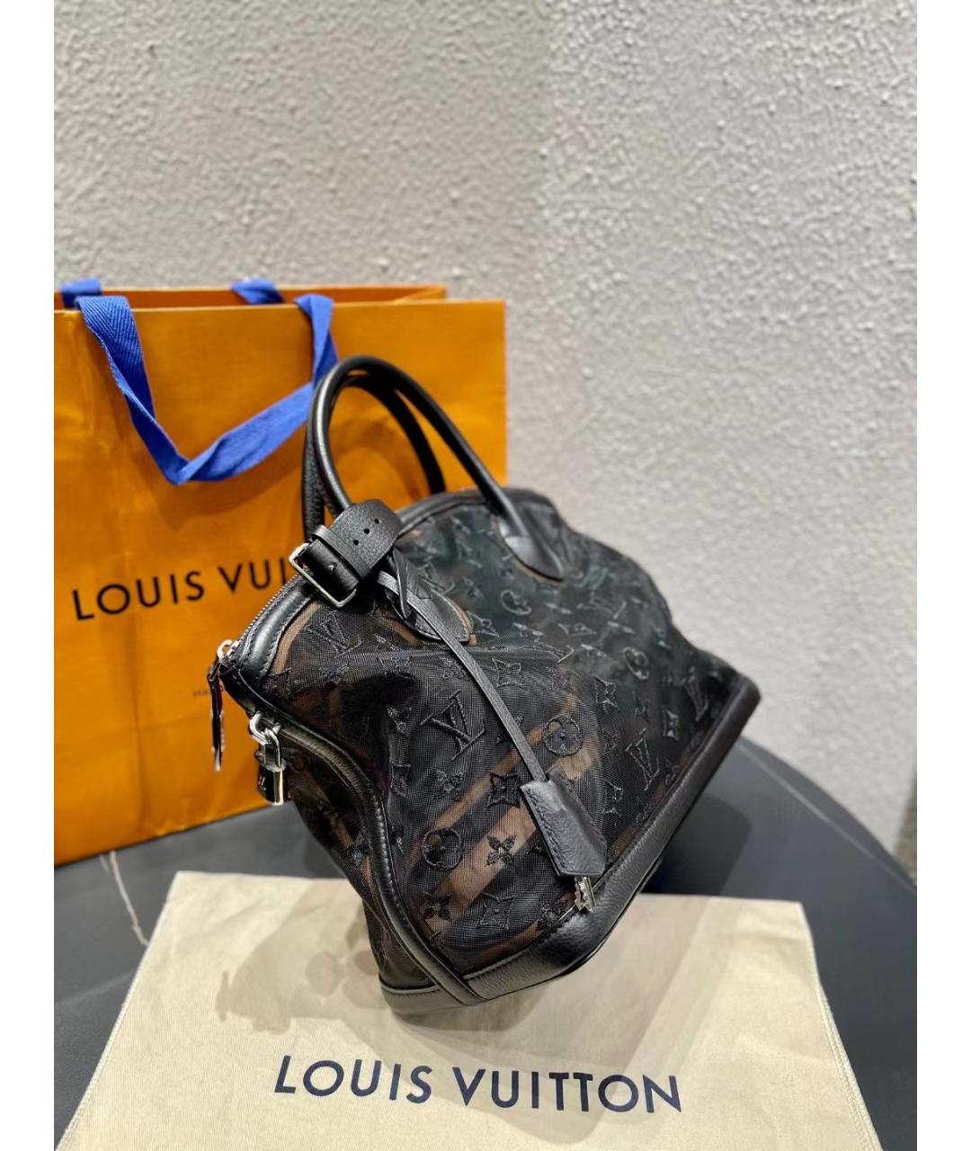 LOUIS VUITTON Черная сумка тоут, фото 3