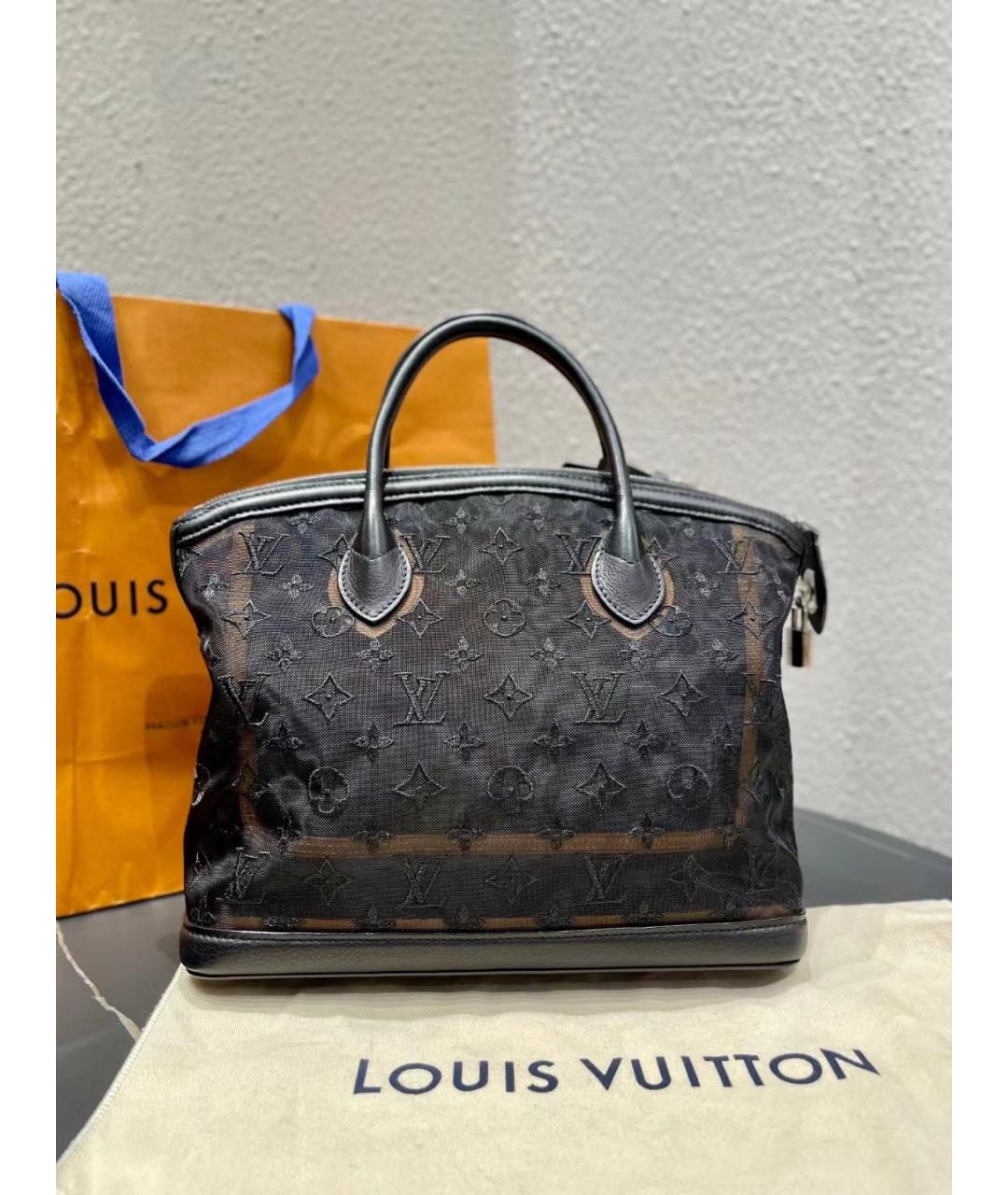 LOUIS VUITTON Черная сумка тоут, фото 10