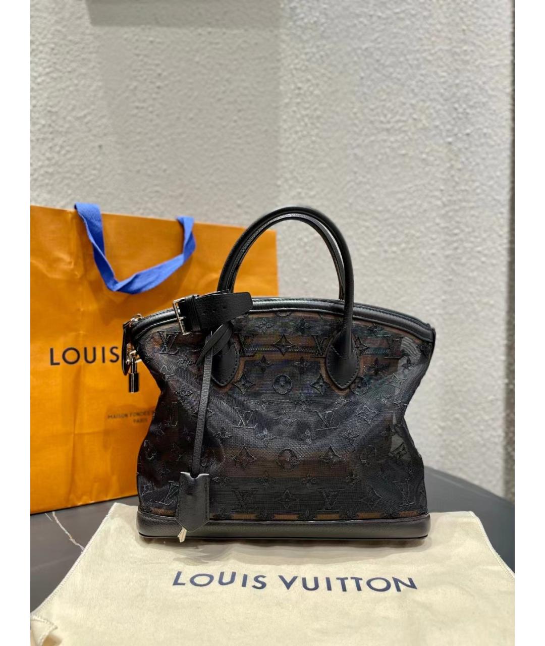 LOUIS VUITTON Черная сумка тоут, фото 2