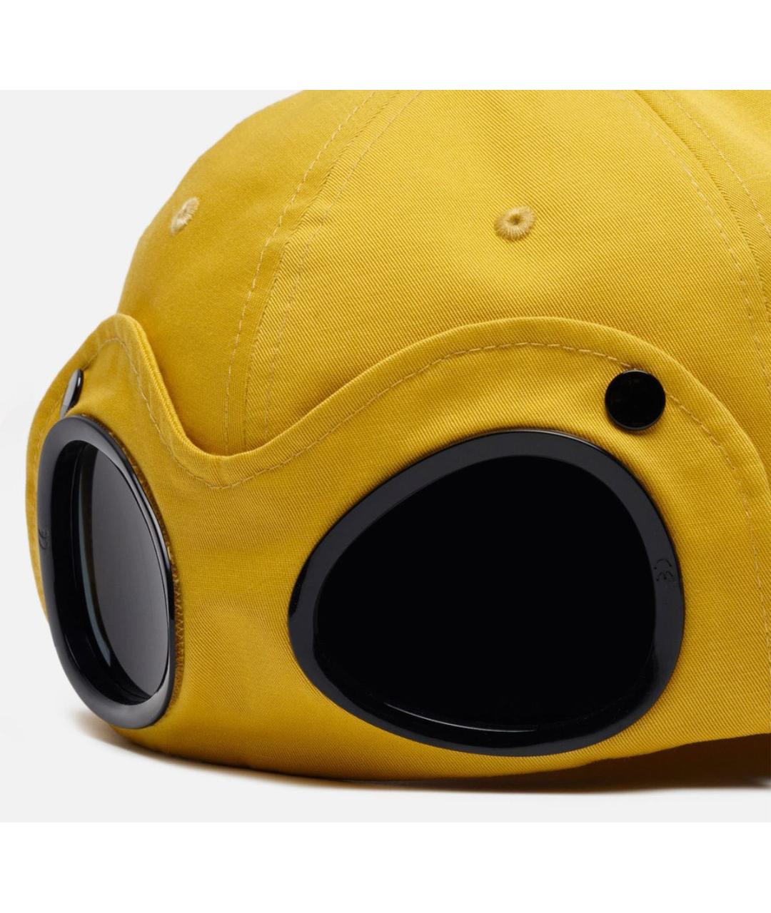 CP COMPANY Желтая синтетическая кепка/бейсболка, фото 4