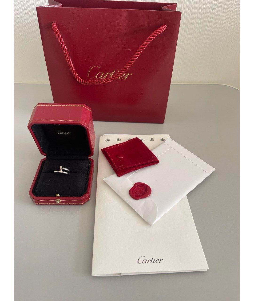 CARTIER Серебряное кольцо из белого золота, фото 4