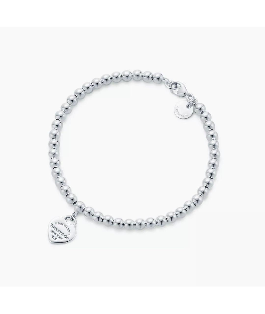 TIFFANY&CO Бирюзовый серебряный браслет, фото 3