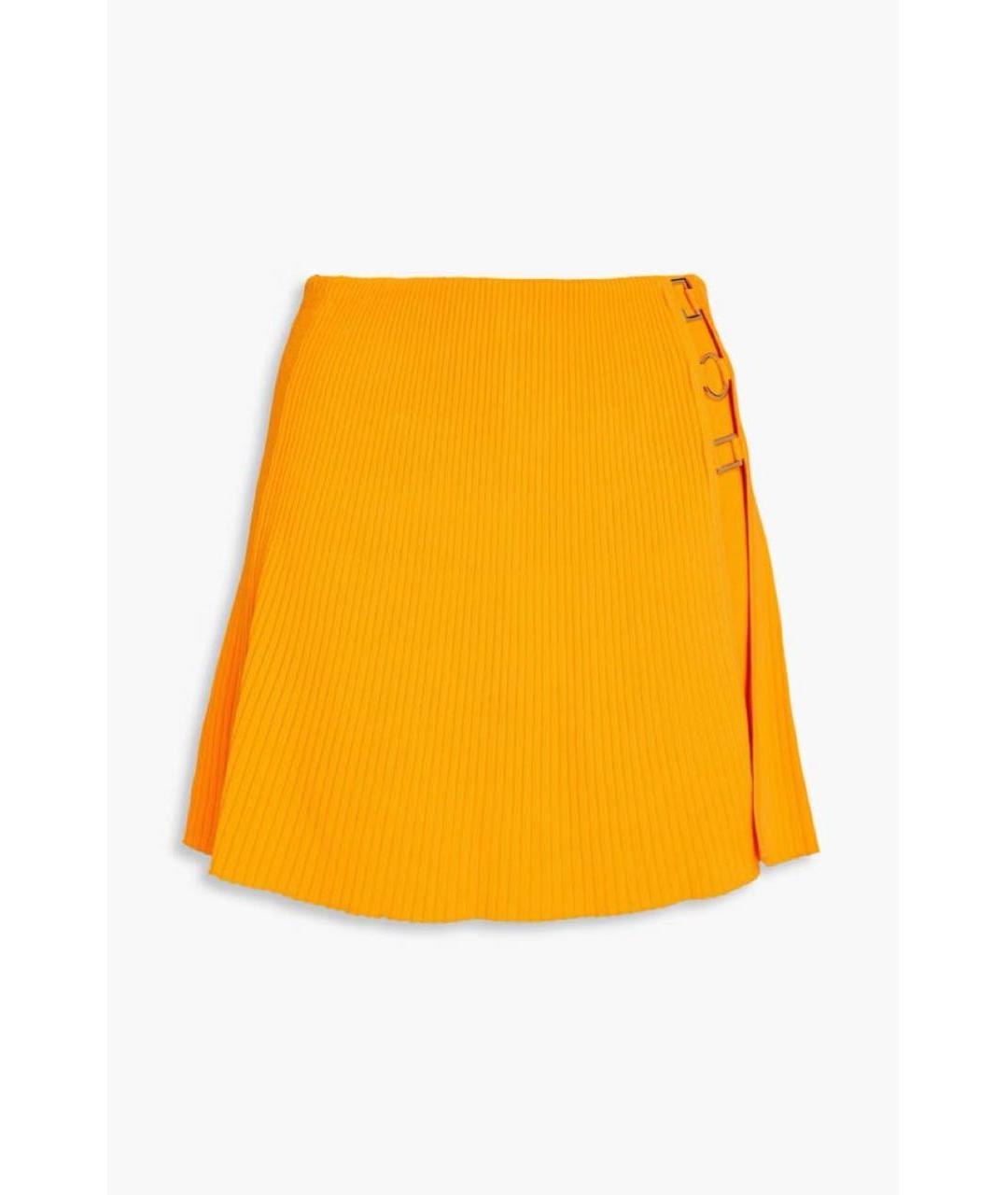 SANDRO Оранжевая юбка-шорты, фото 9