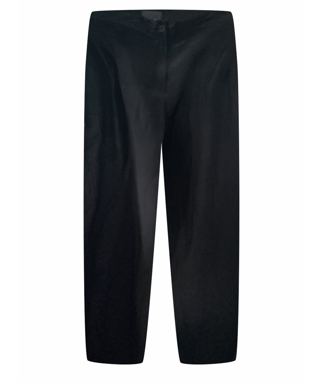 FENDI Черные шелковые брюки широкие, фото 1