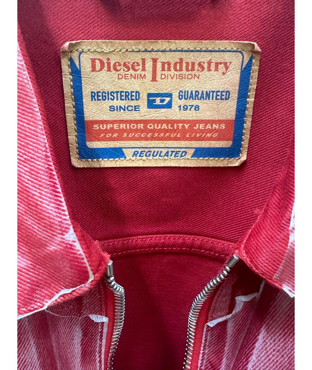 DIESEL Красная куртка, фото 4