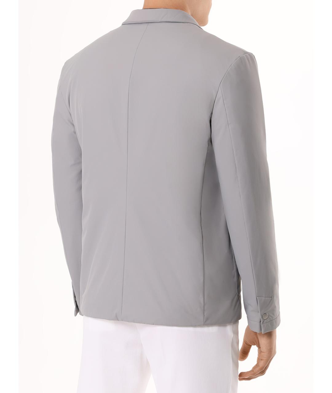 KITON Серая синтетическая куртка, фото 3