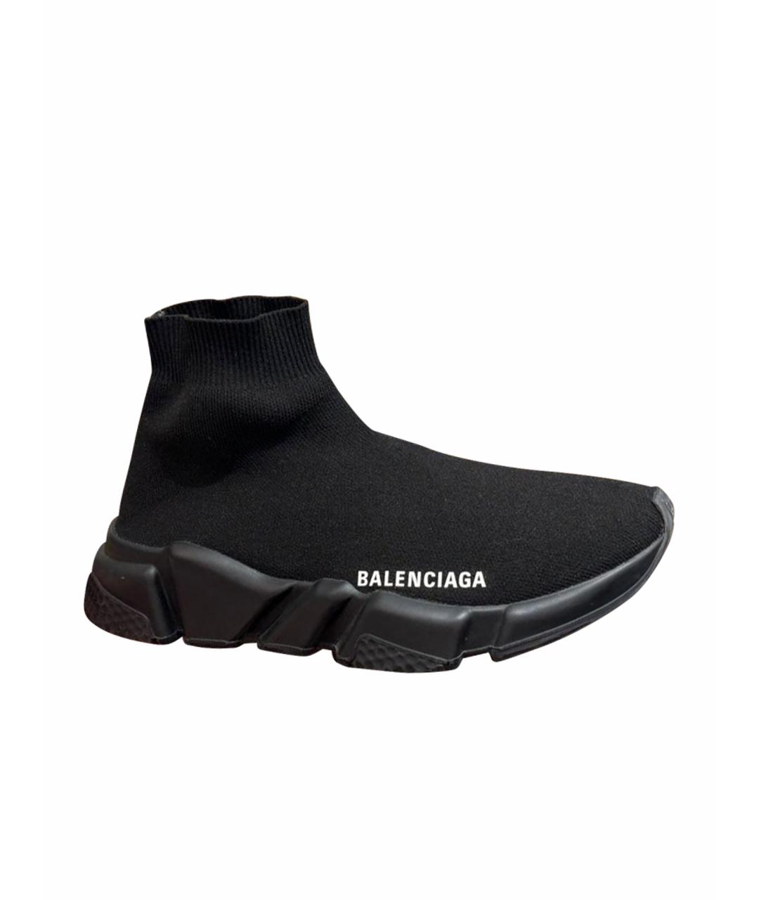 BALENCIAGA Черные кроссовки, фото 1