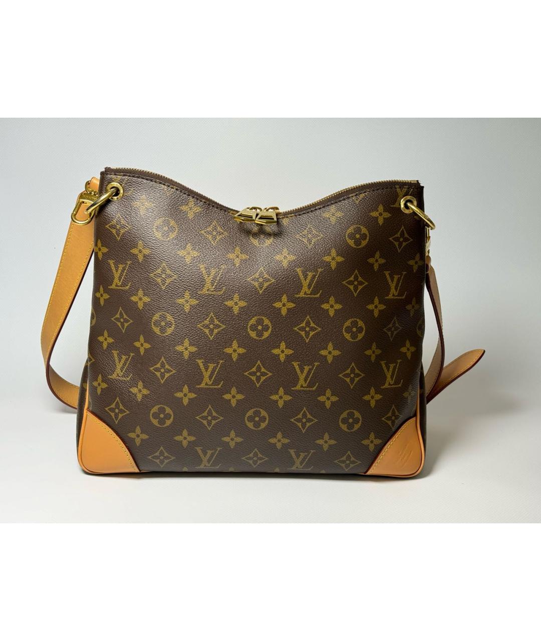 LOUIS VUITTON Коричневая сумка через плечо, фото 3