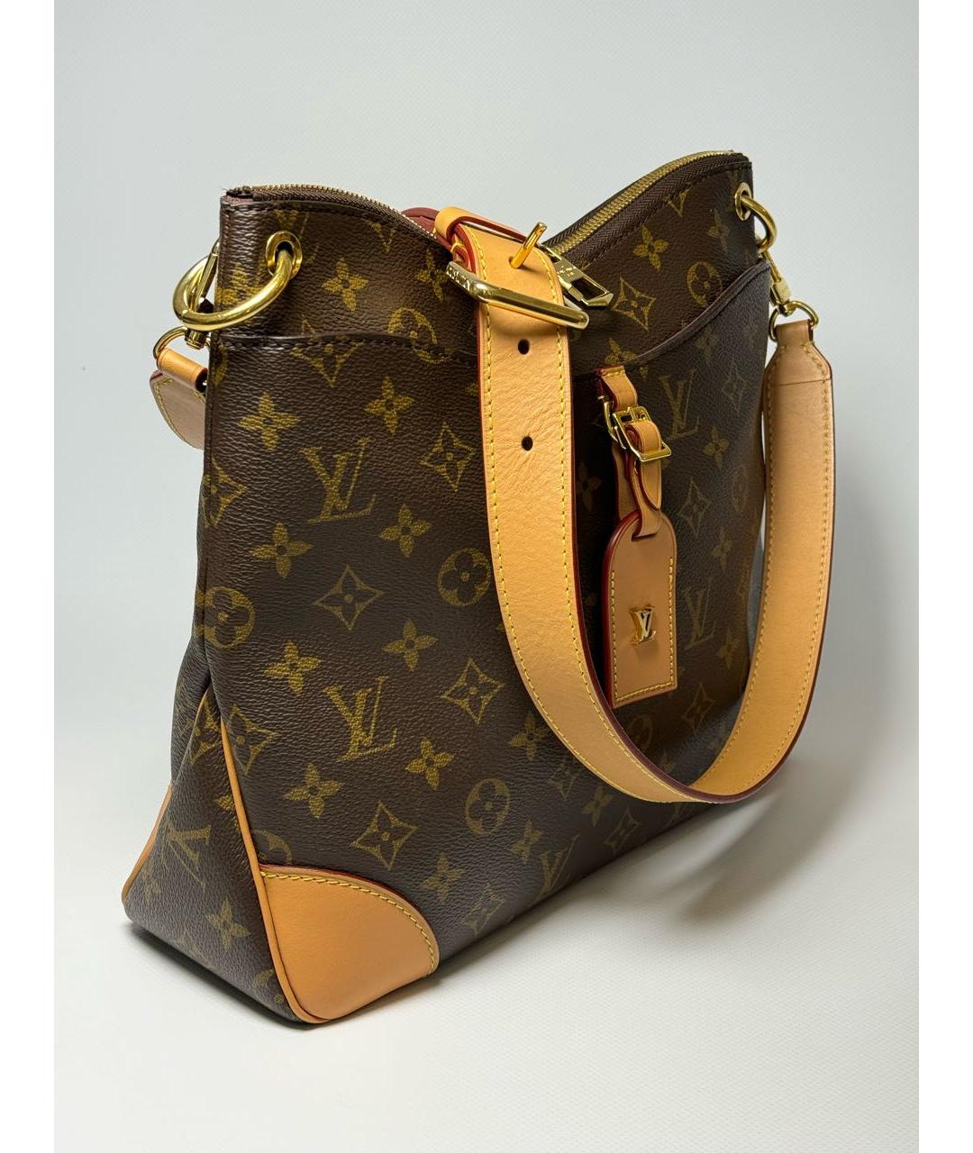 LOUIS VUITTON Коричневая сумка через плечо, фото 2