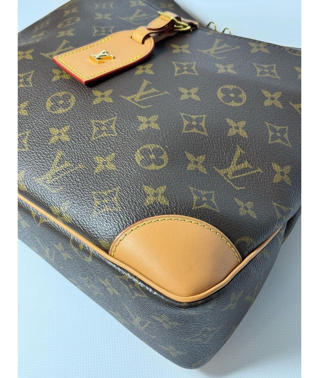 LOUIS VUITTON Коричневая сумка через плечо, фото 7