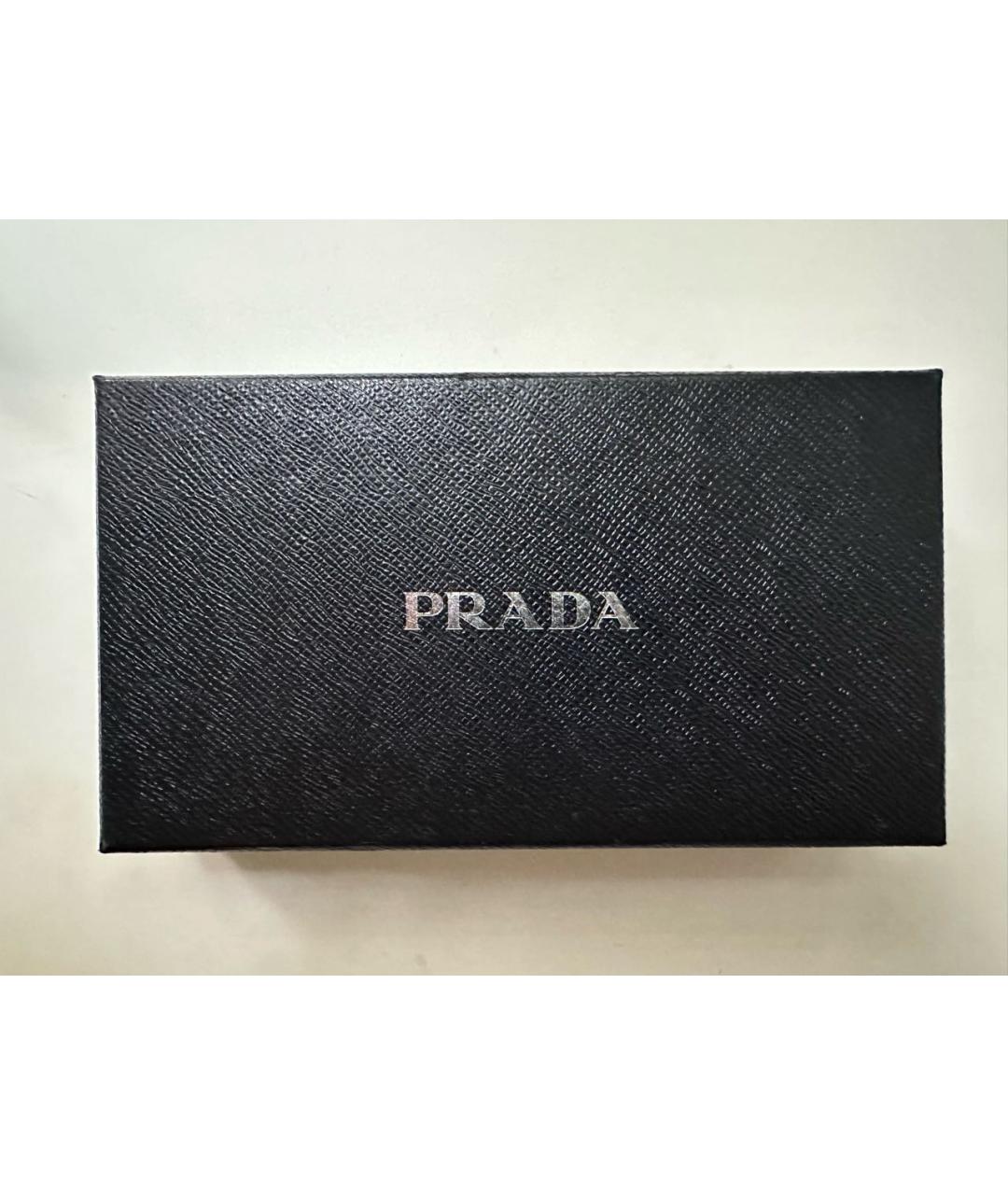 PRADA Синий кожаный кошелек, фото 5