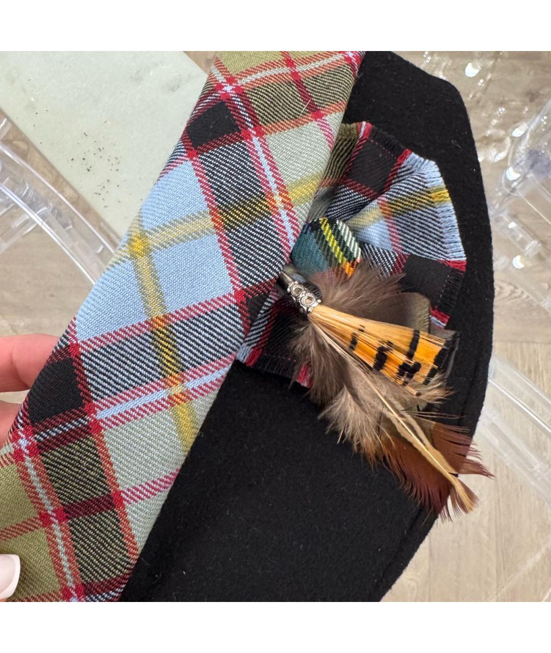 CHRISTIAN DIOR Черная кашемировая шляпа, фото 7