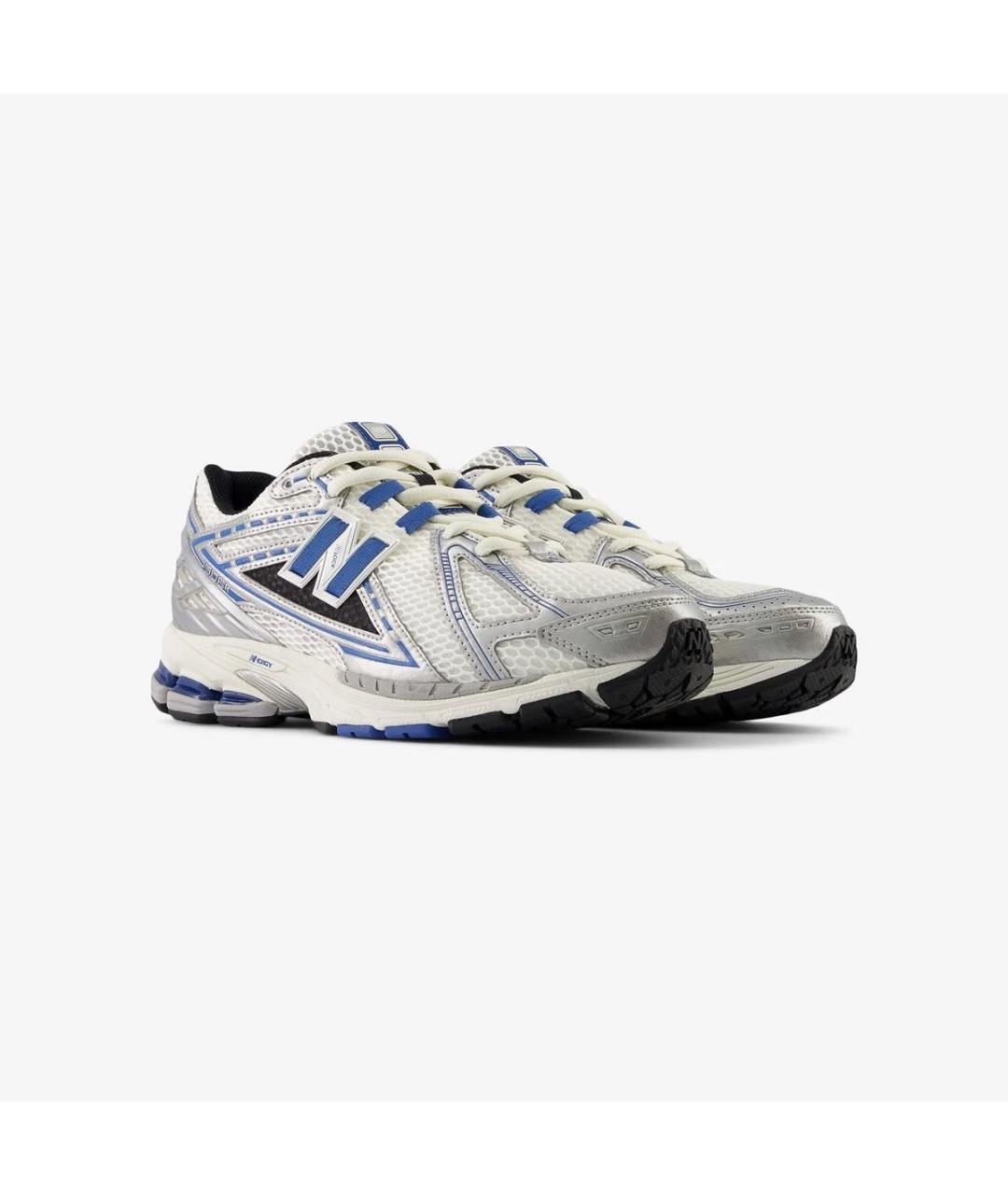 NEW BALANCE Белые текстильные кроссовки, фото 4