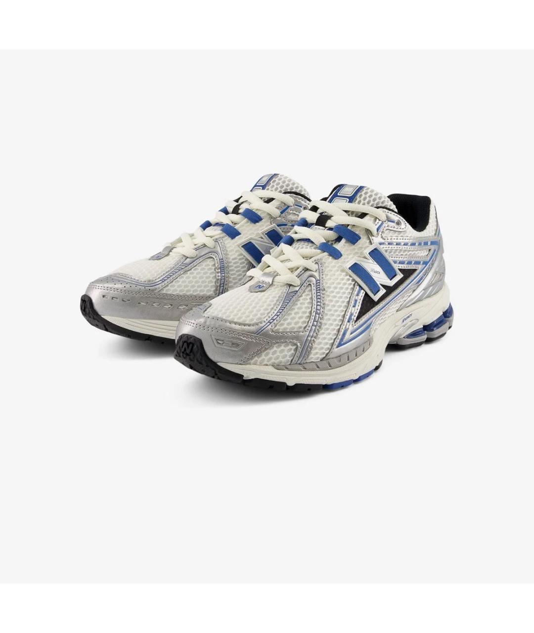NEW BALANCE Белые текстильные кроссовки, фото 2
