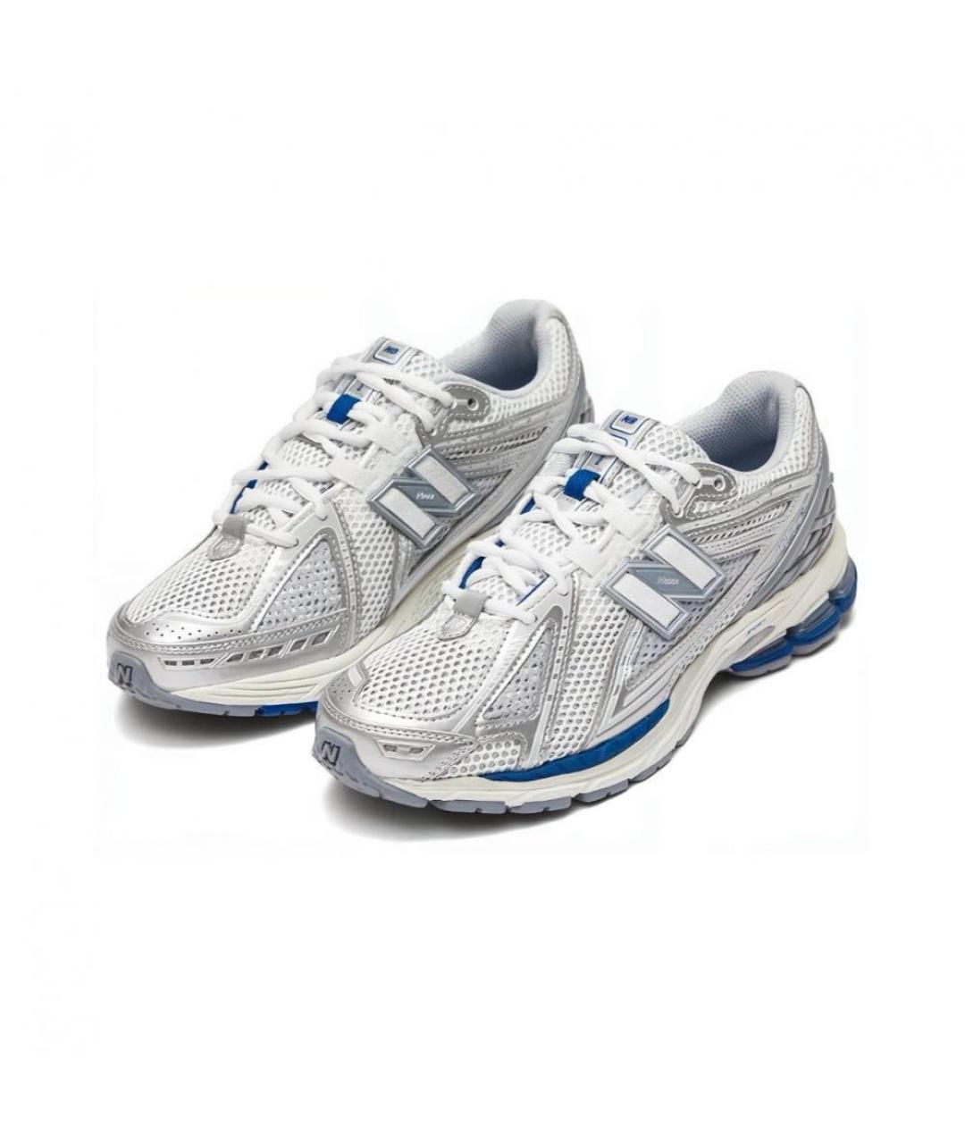 NEW BALANCE Белые текстильные кроссовки, фото 2