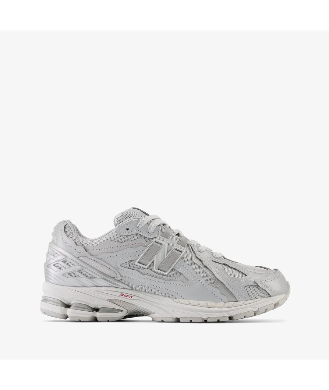 NEW BALANCE Серебряные текстильные кроссовки, фото 5