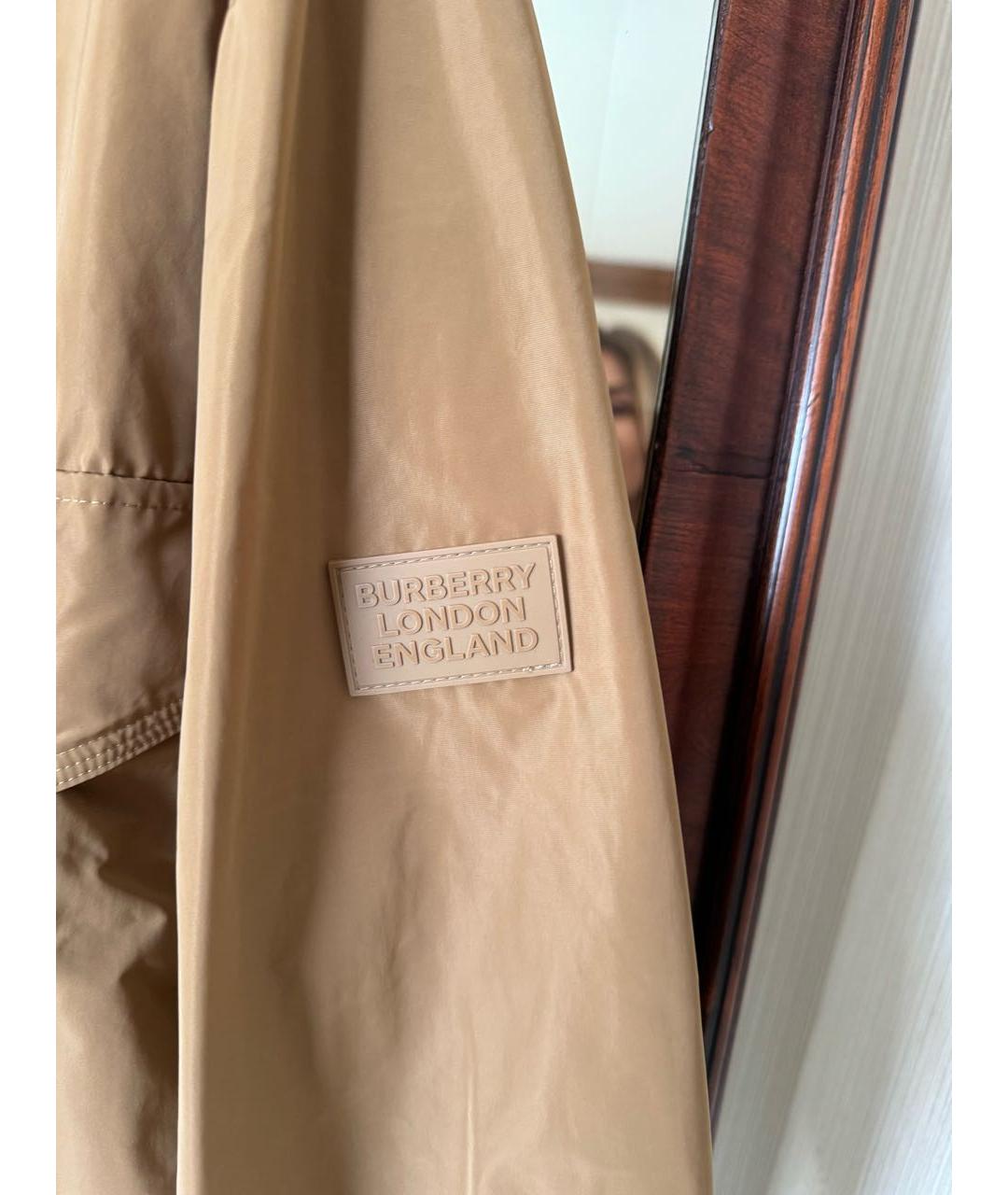 BURBERRY Коричневая парка, фото 5