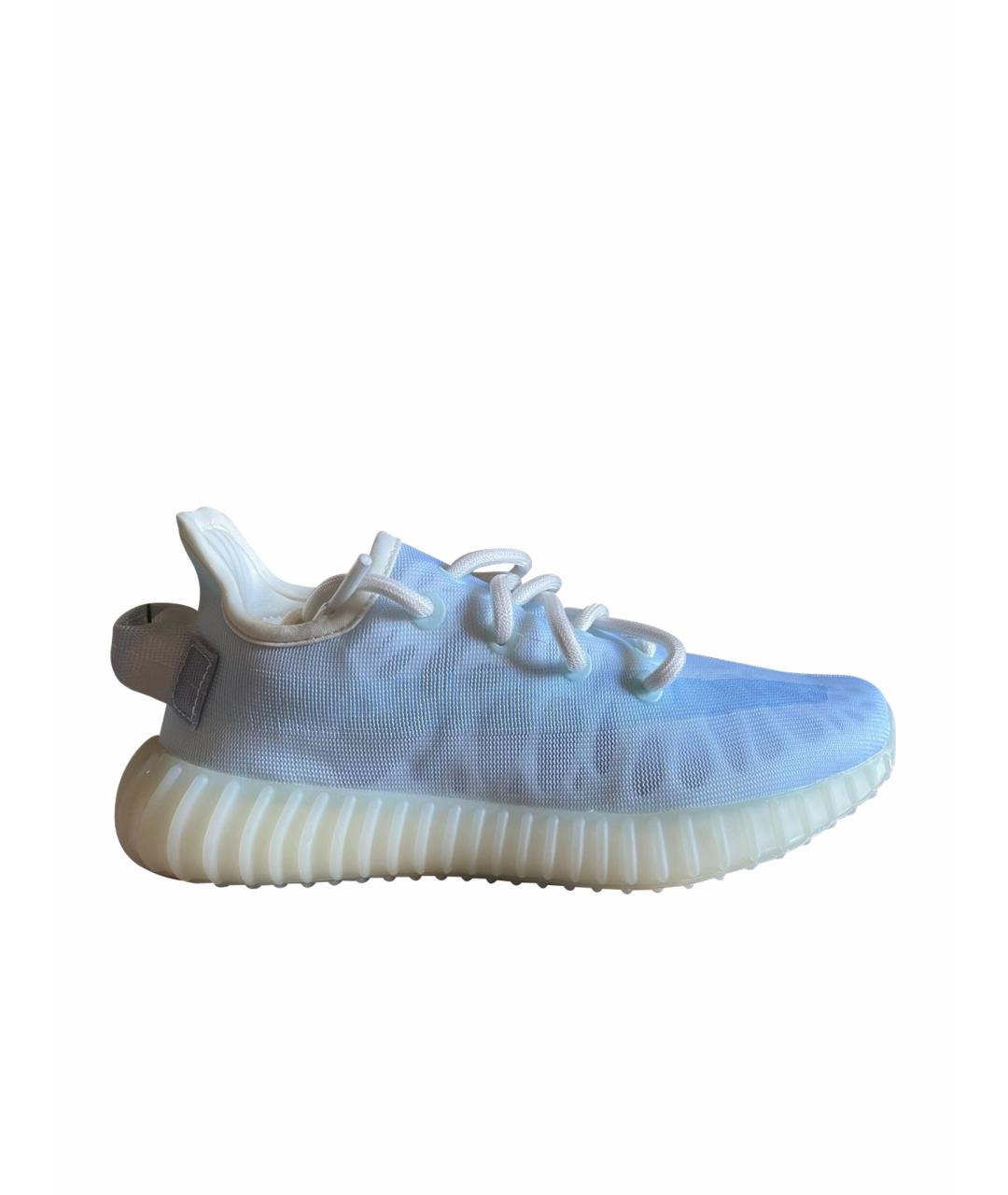 ADIDAS YEEZY Голубые кроссовки, фото 1
