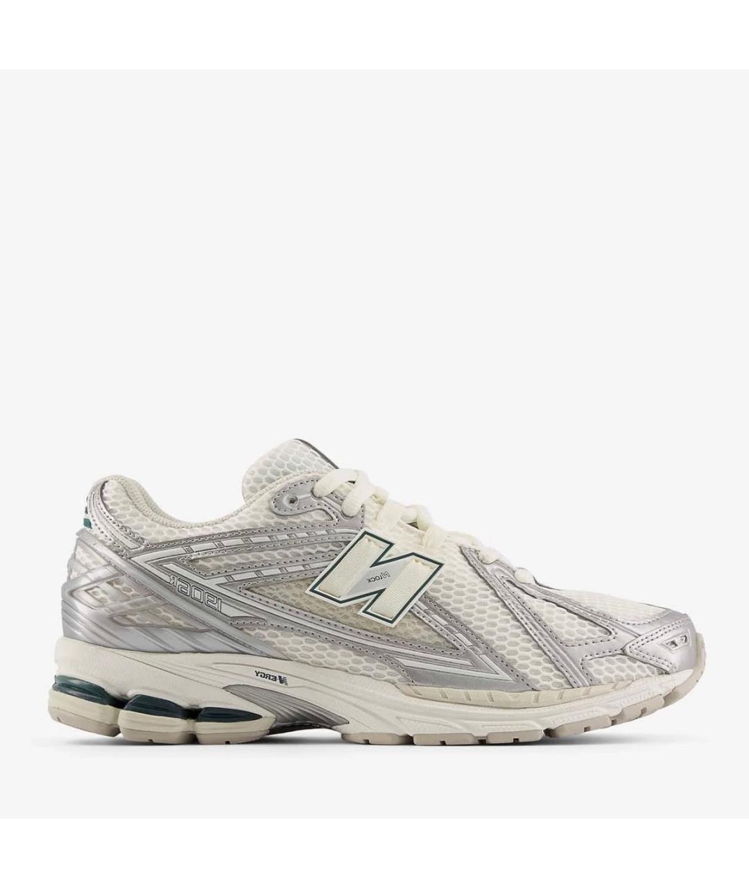 NEW BALANCE Серебряные текстильные низкие кроссовки / кеды, фото 5