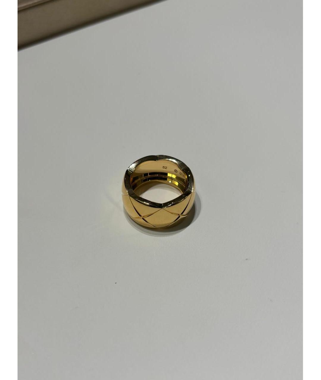 CHANEL Золотое кольцо из желтого золота, фото 3