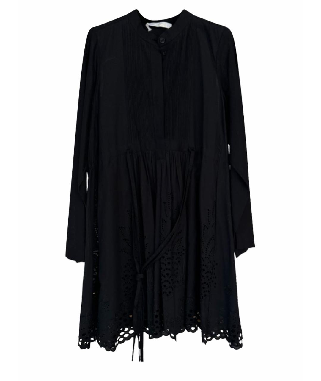 CHLOE Черное хлопковое платье, фото 1
