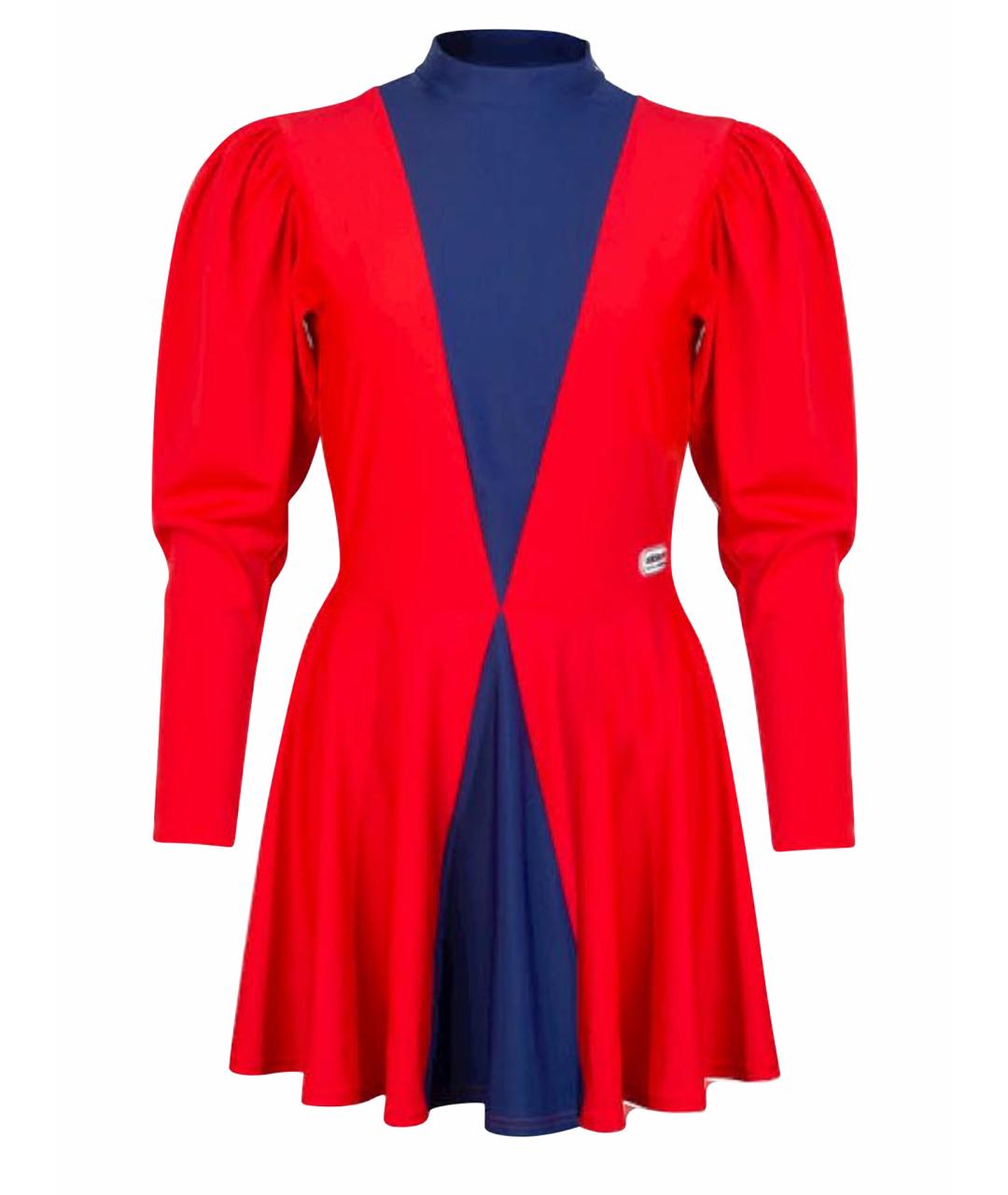 ADIDAS Красное полиамидовое повседневное платье, фото 1