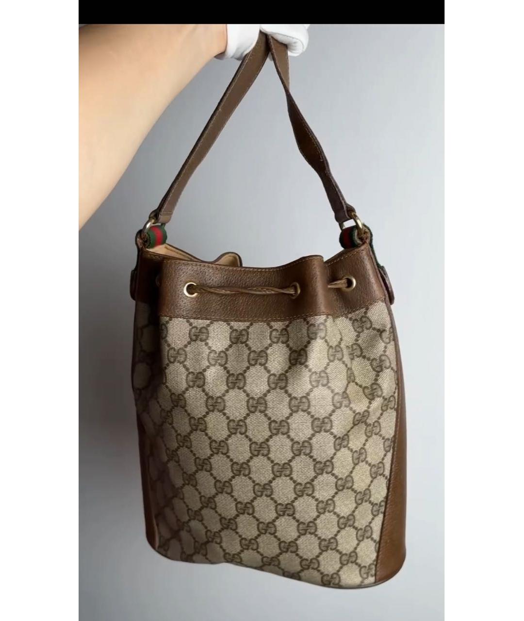 GUCCI Бежевая сумка через плечо, фото 5