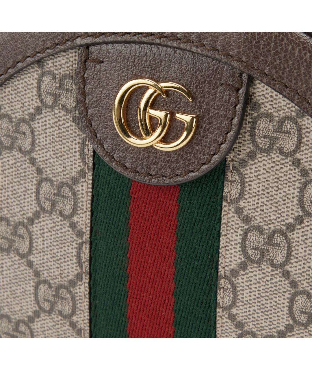 GUCCI Коричневая сумка через плечо, фото 4