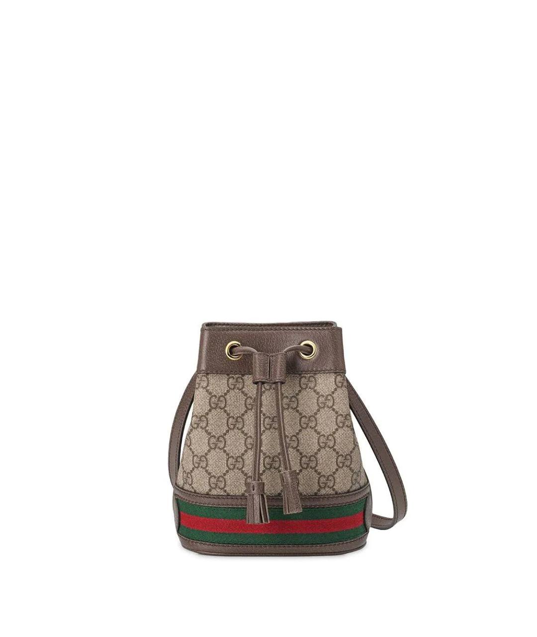 GUCCI Коричневая сумка через плечо, фото 2