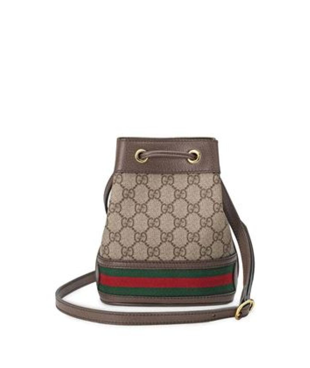 GUCCI Коричневая сумка через плечо, фото 3