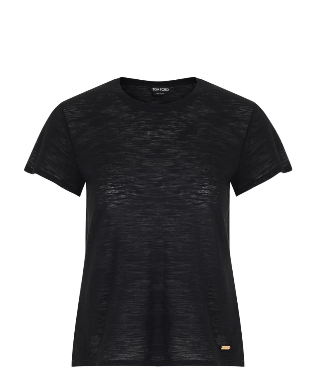 TOM FORD Черная футболка, фото 1