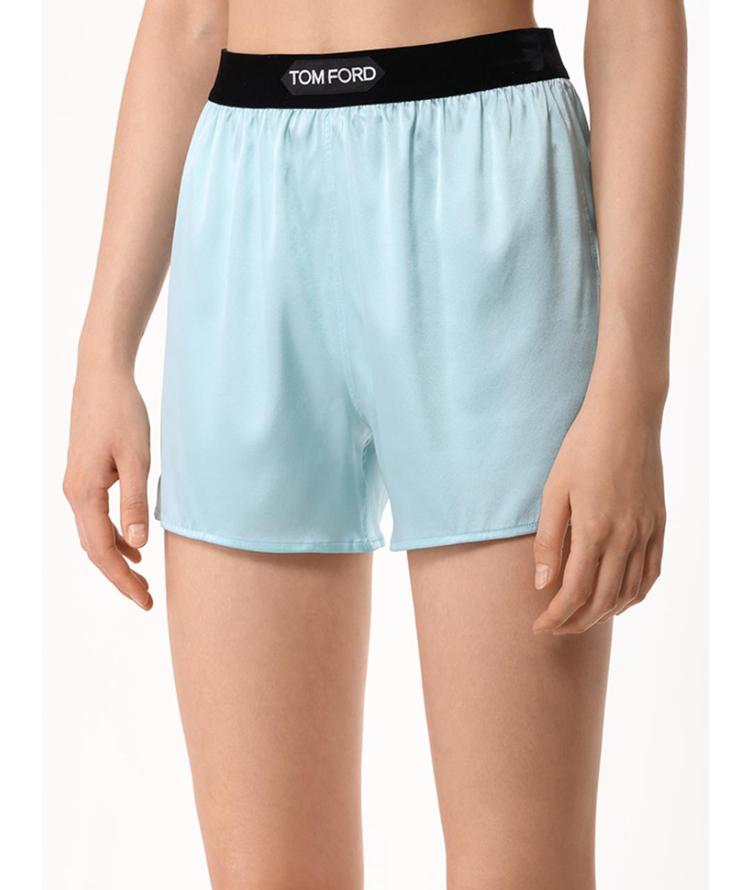 TOM FORD Бирюзовые шорты, фото 4