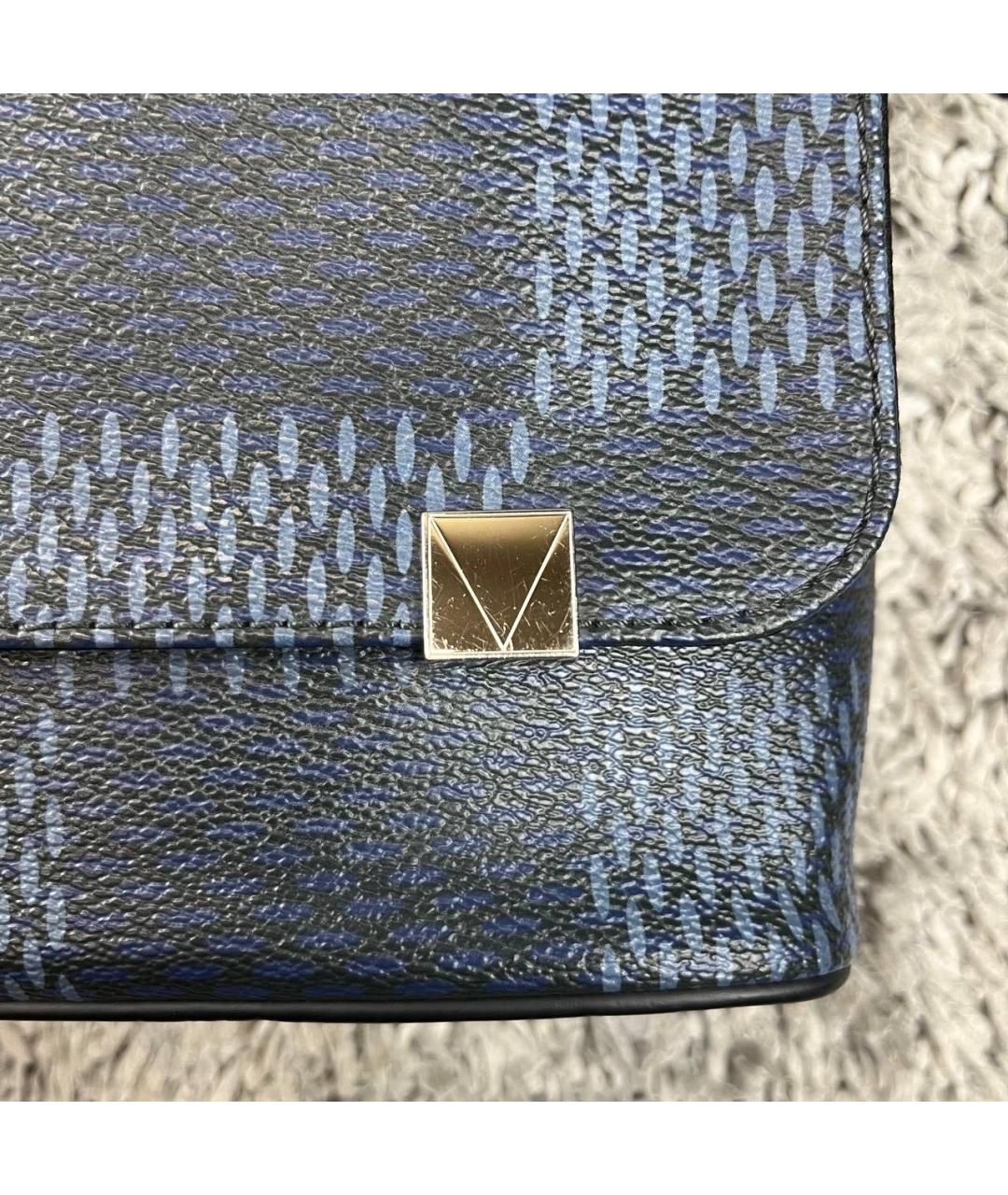 LOUIS VUITTON Темно-синяя сумка на плечо, фото 6