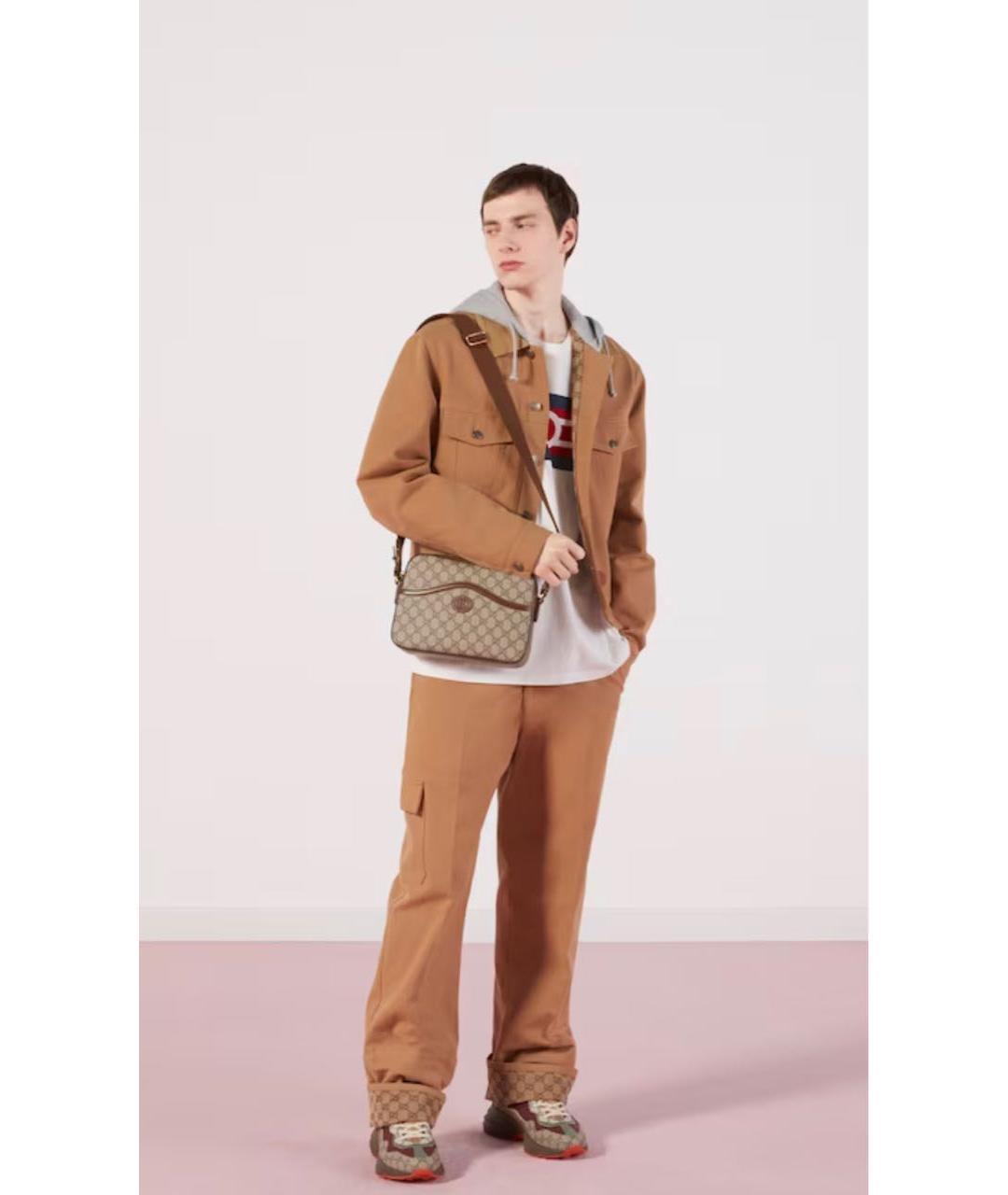 GUCCI Белая хлопковая футболка, фото 7