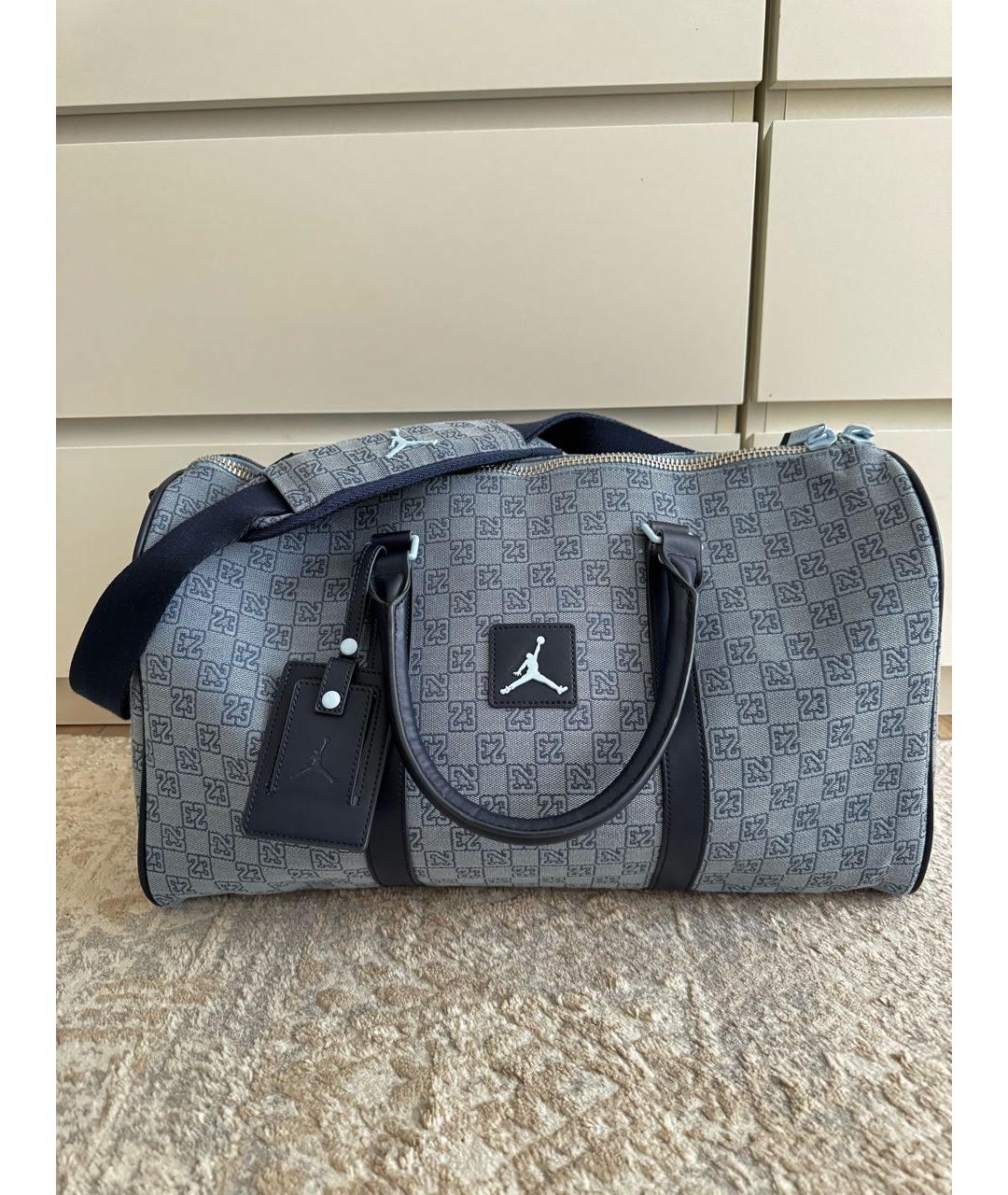JORDAN Серая дорожная/спортивная сумка, фото 5