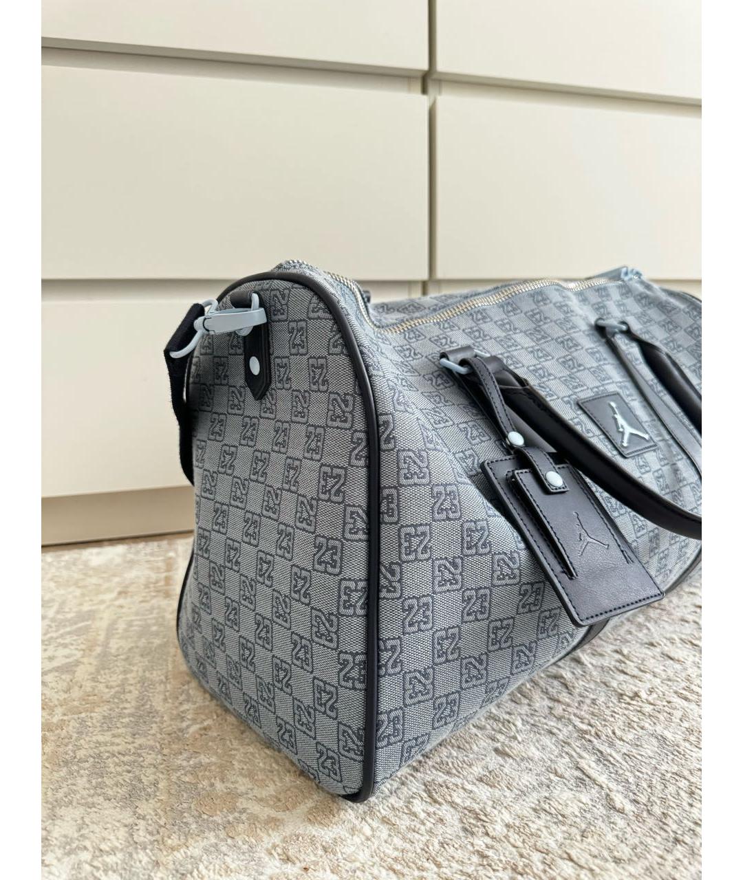 JORDAN Серая дорожная/спортивная сумка, фото 2