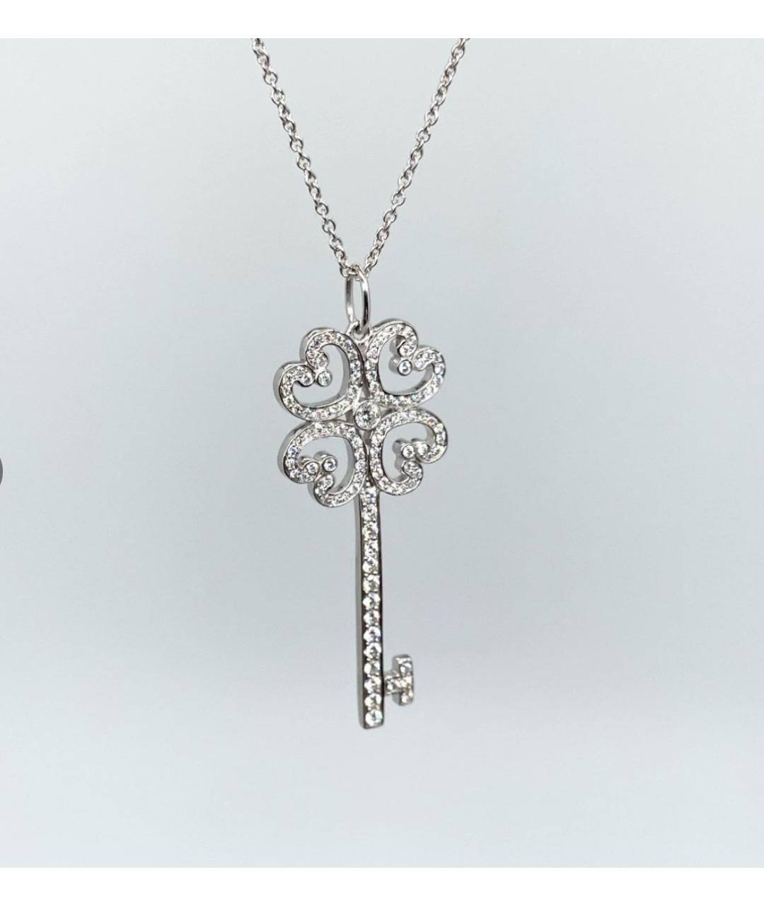 TIFFANY&CO Белое платиновое колье, фото 4