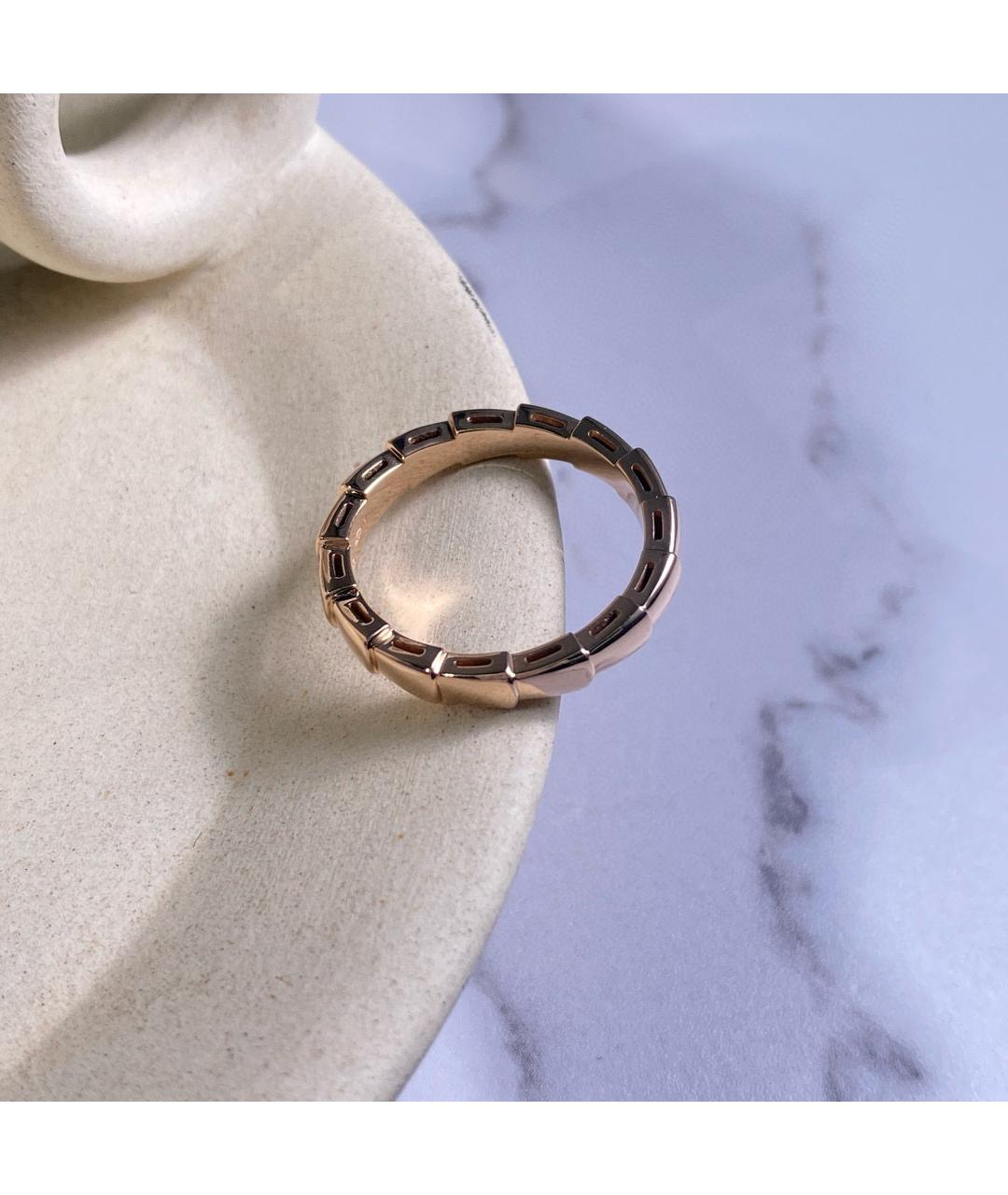 BVLGARI Розовое кольцо из розового золота, фото 4