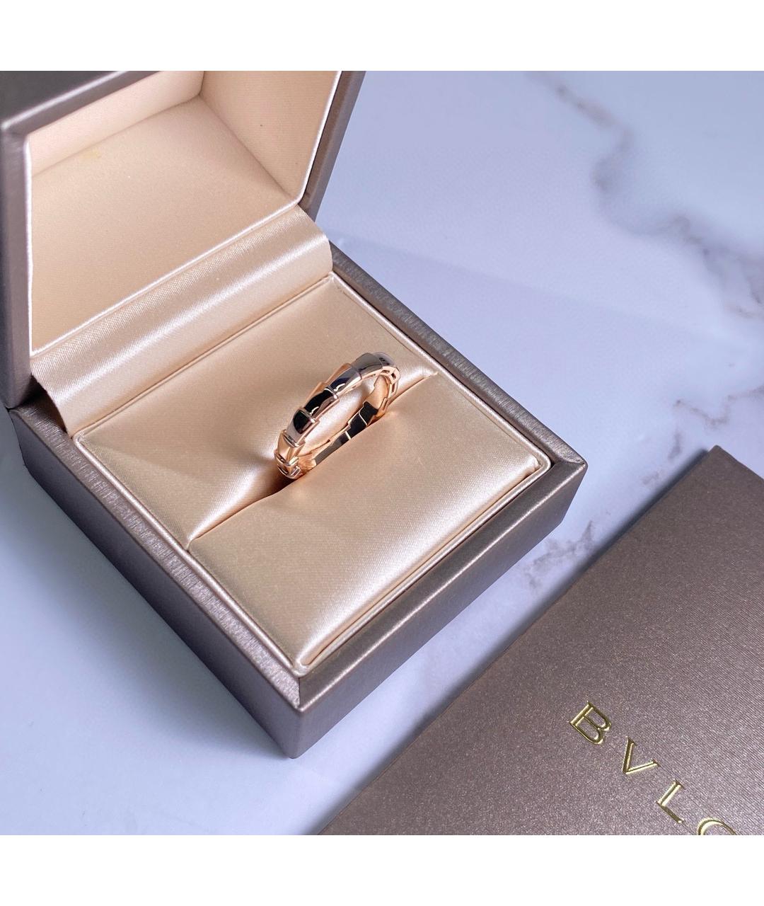 BVLGARI Розовое кольцо из розового золота, фото 2