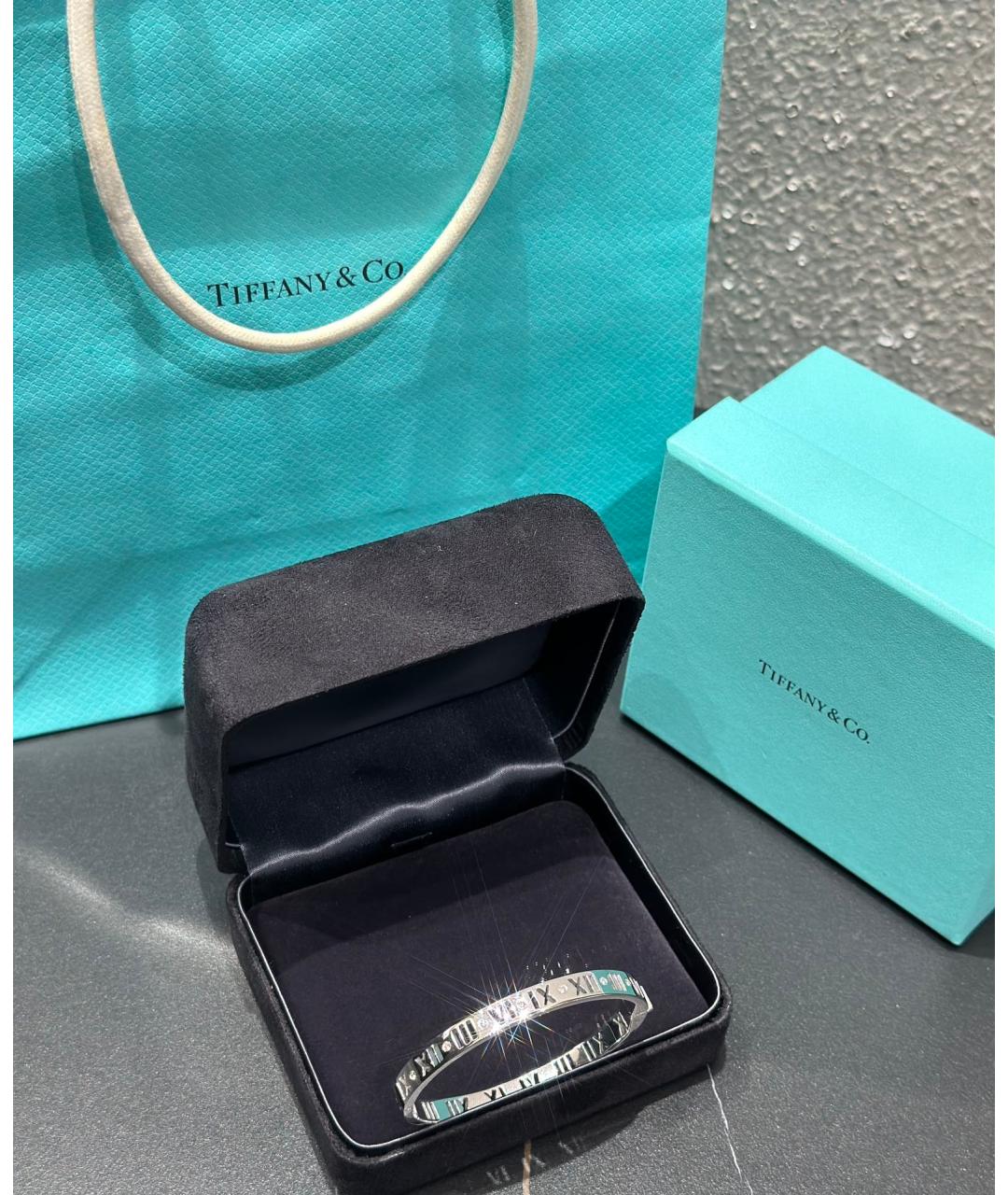 TIFFANY&CO Белый браслет из белого золота, фото 2