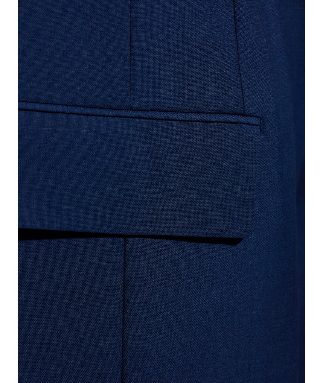 ALEXANDER MCQUEEN Темно-синие шорты, фото 3